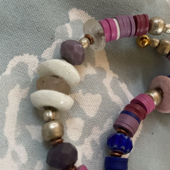 2 piece adjustable handmade bracelets, boho one size. - Picture 3 of 4